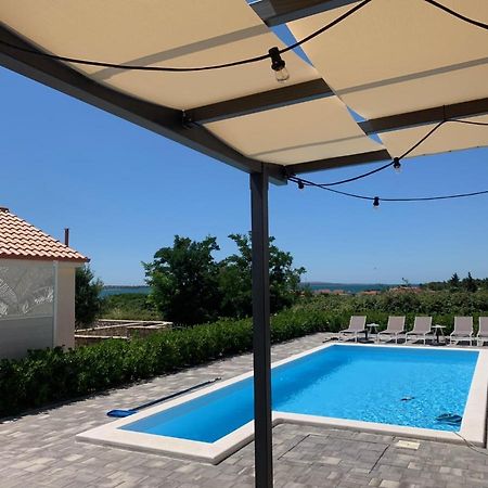 Villa Katarina - Grosser Pool Beheizt - Meerblick Vrsi Buitenkant foto